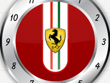 Nástenné hodiny Ferrari20